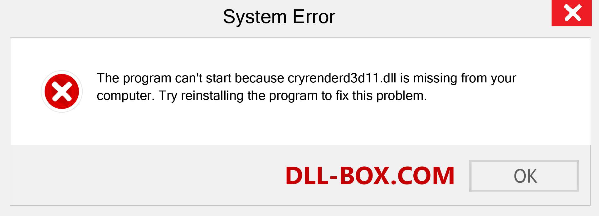  cryrenderd3d11.dll file is missing?. Download for Windows 7, 8, 10 - Fix  cryrenderd3d11 dll Missing Error on Windows, photos, images